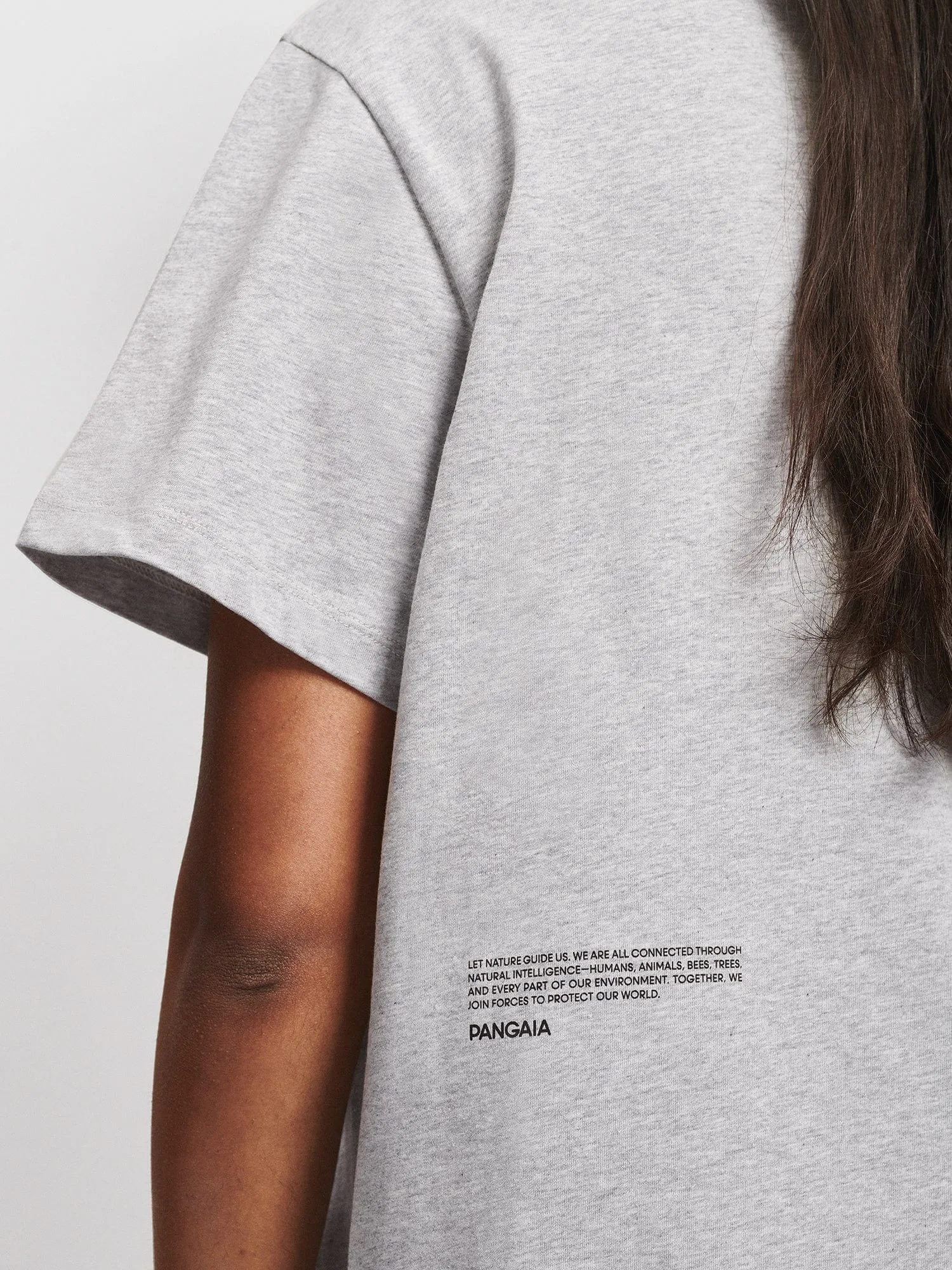 Womens 365 Natural Intelligence T-shirt—grey marl