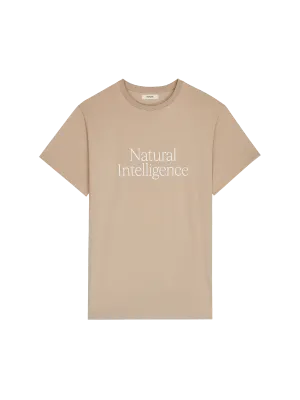 Womens 365 Natural Intelligence T-shirt—mirage beige