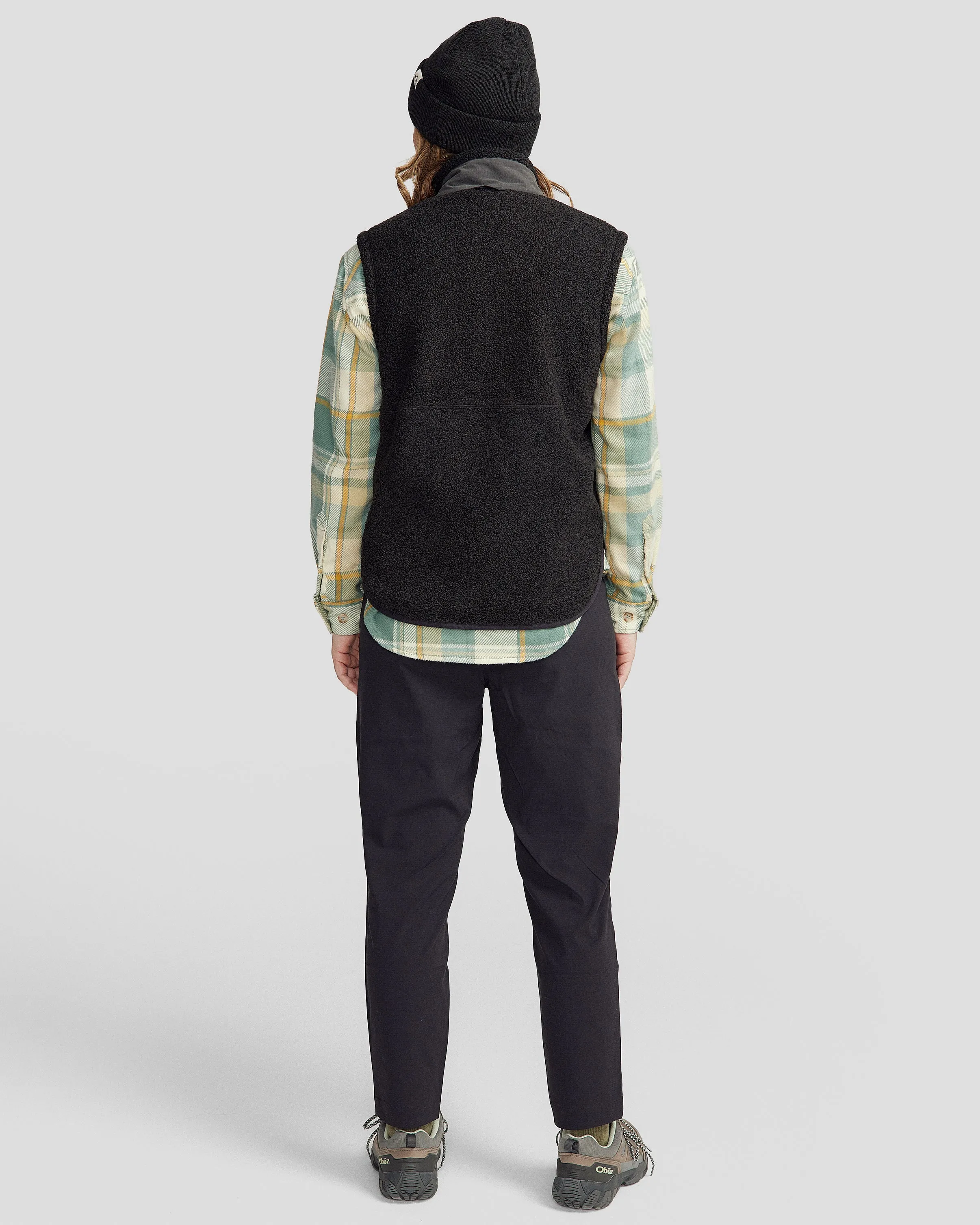 Women's Co-Z High Pile Vest - Black Stingray