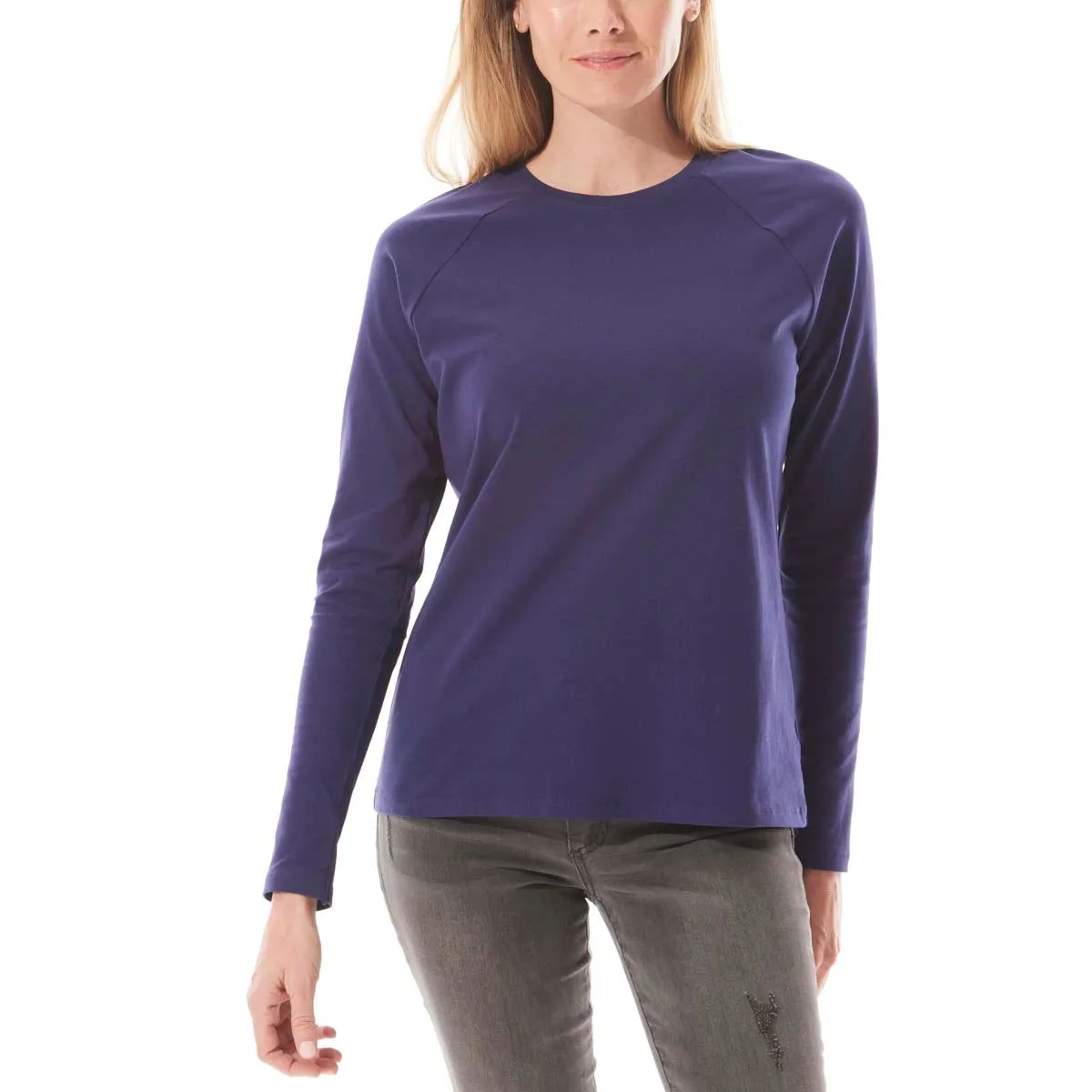Women's Contractor Long Sleeve Tee | Midnight Blue
