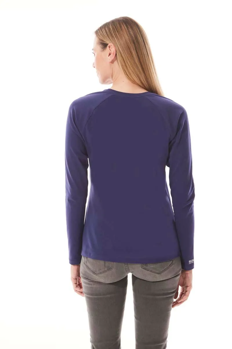 Women's Contractor Long Sleeve Tee | Midnight Blue