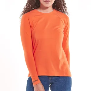 Women's Contractor Long Sleeve Tee | Zone Orange