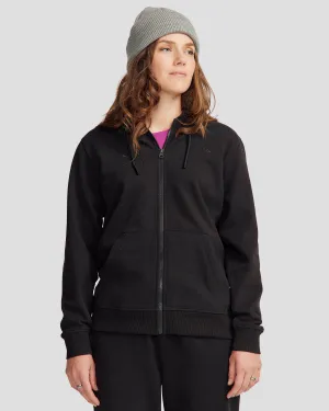 Women's Full-Zip Hoodie - Black Stingray