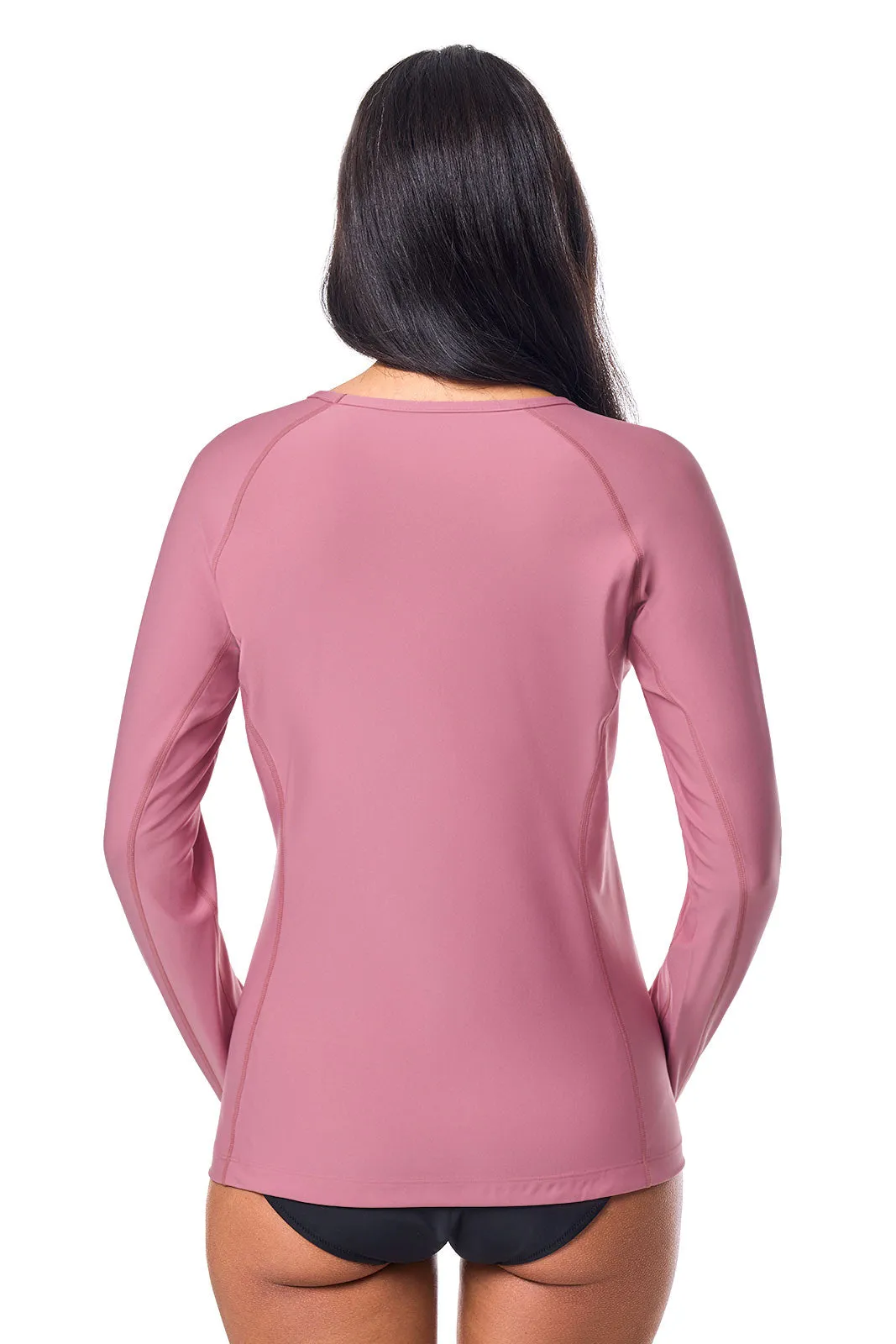 Women's Hightide Long Sleeve Swim Shirt | Terracotta Rose