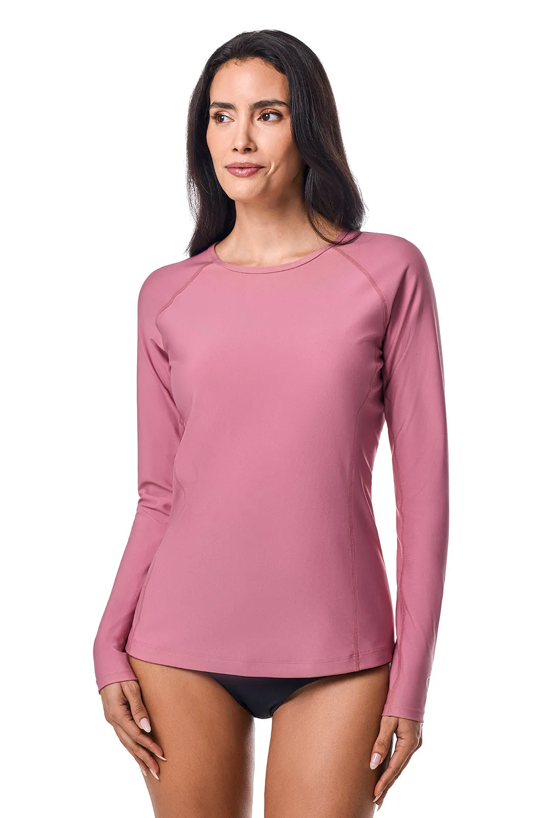 Women's Hightide Long Sleeve Swim Shirt | Terracotta Rose
