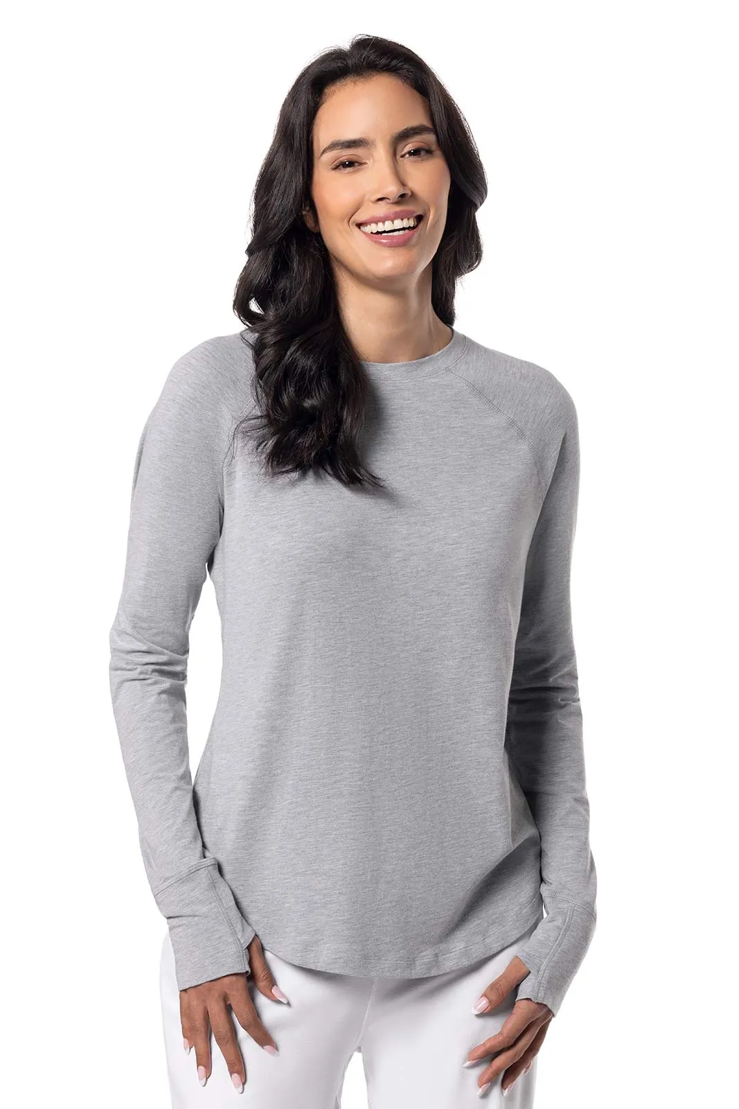 Women's LumaLeo Long Sleeve T-Shirt | Grey Heather