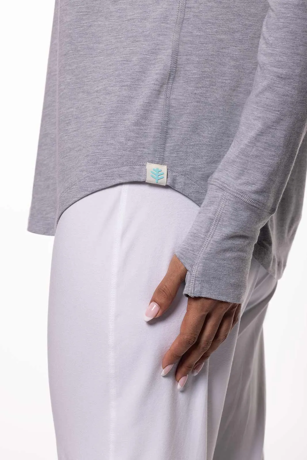 Women's LumaLeo Long Sleeve T-Shirt | Grey Heather