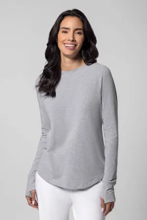 Women's LumaLeo Long Sleeve T-Shirt | Grey Heather