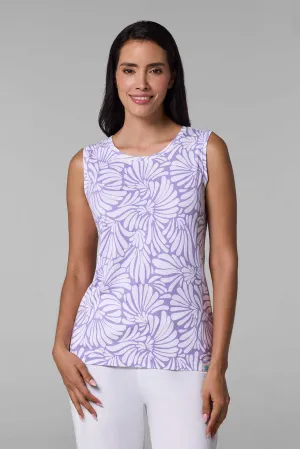 Women's Morada Everyday Basic Tank | Lavendula Sea Fan