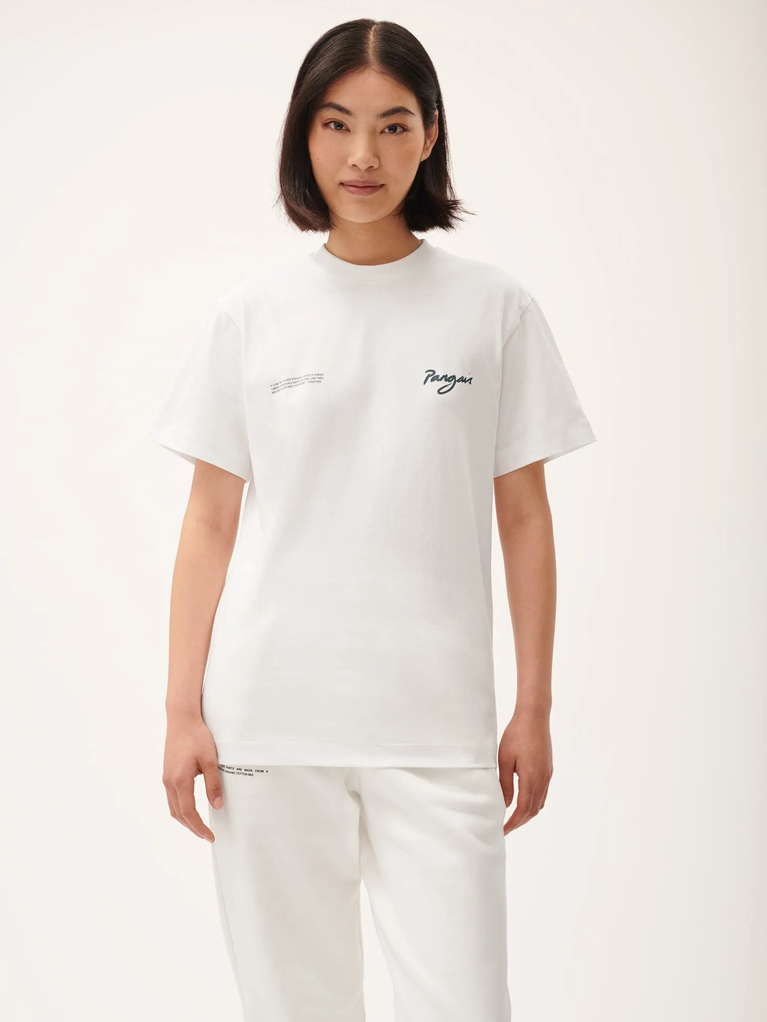 Womens One Forest Graphic T-Shirt—Off-white