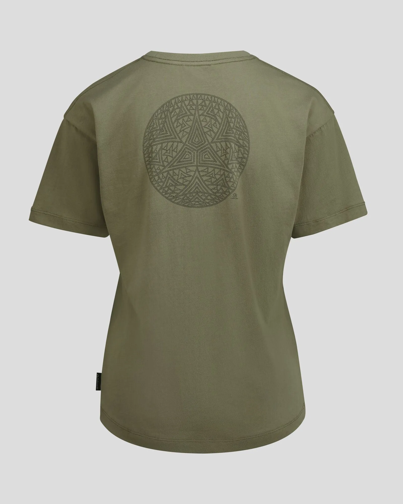 Women's Simon Beck Organic Cotton T-shirt  - Beech