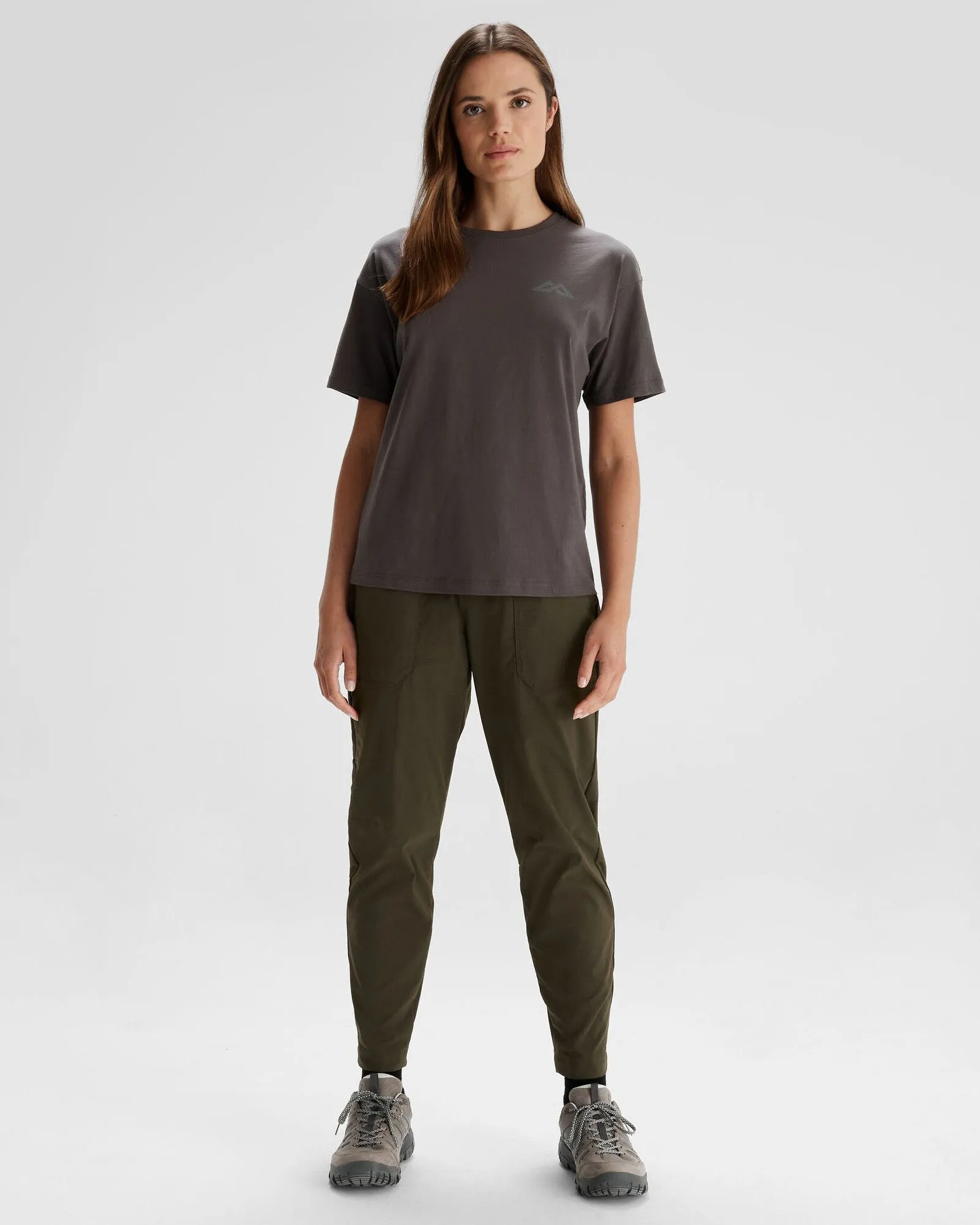 Women's Simon Beck Organic Cotton T-shirt  - Metal