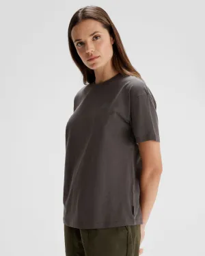Women's Simon Beck Organic Cotton T-shirt  - Metal