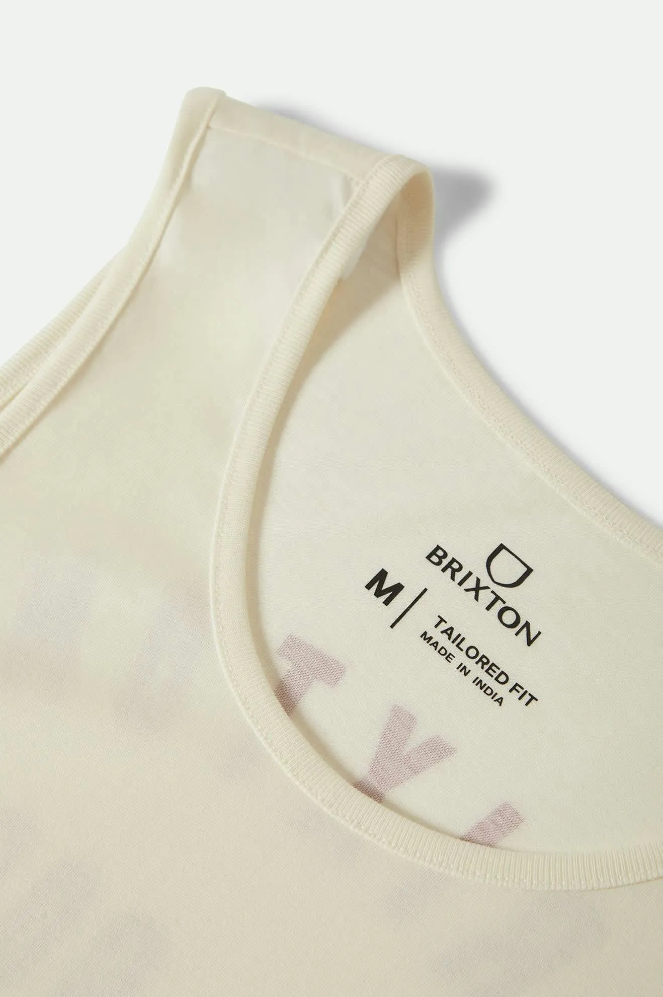 Woodburn Tank Top - Off White/Crimson