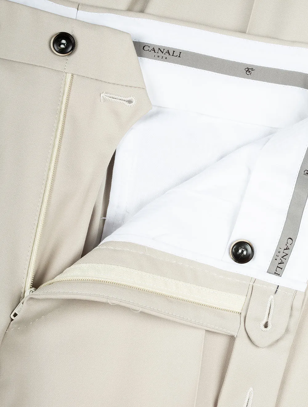 Wool Trouser Beige