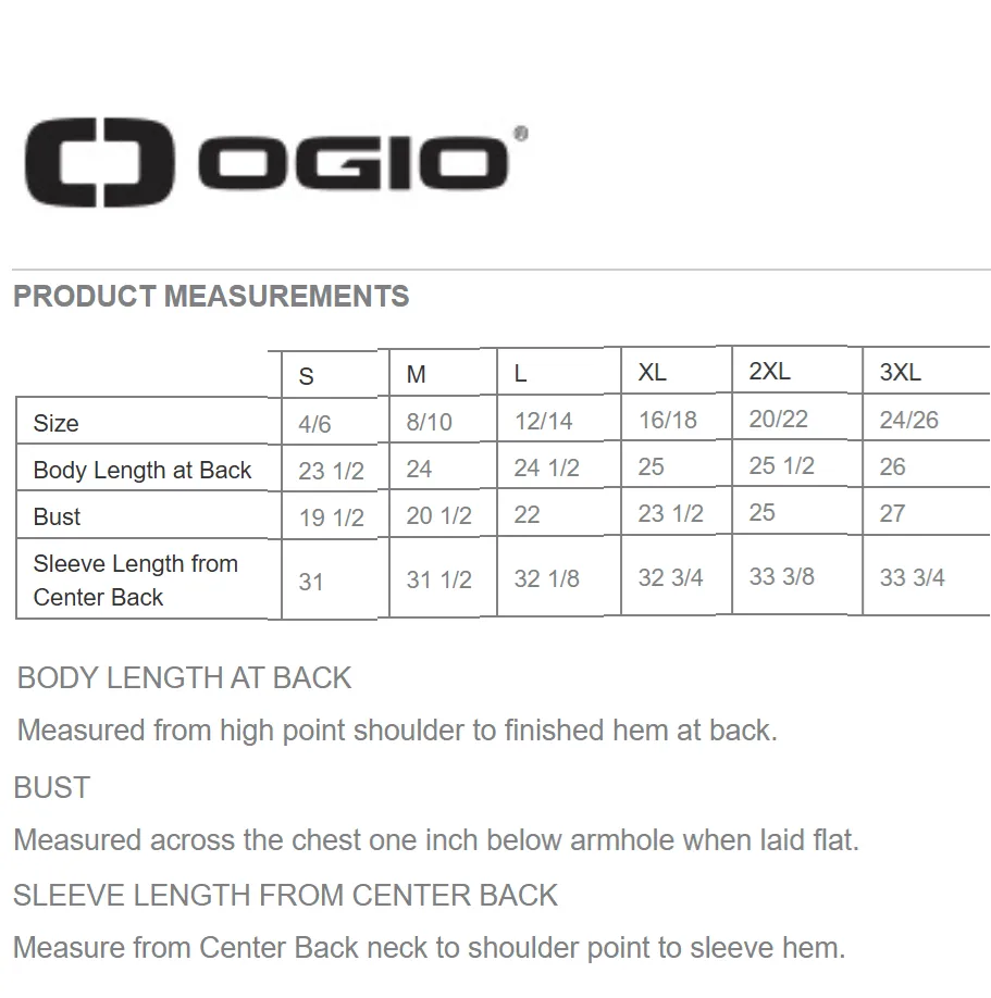 Wordmark OGIO® Transcend Ladies Full-Zip - NEW