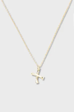 X - Initial Necklace
