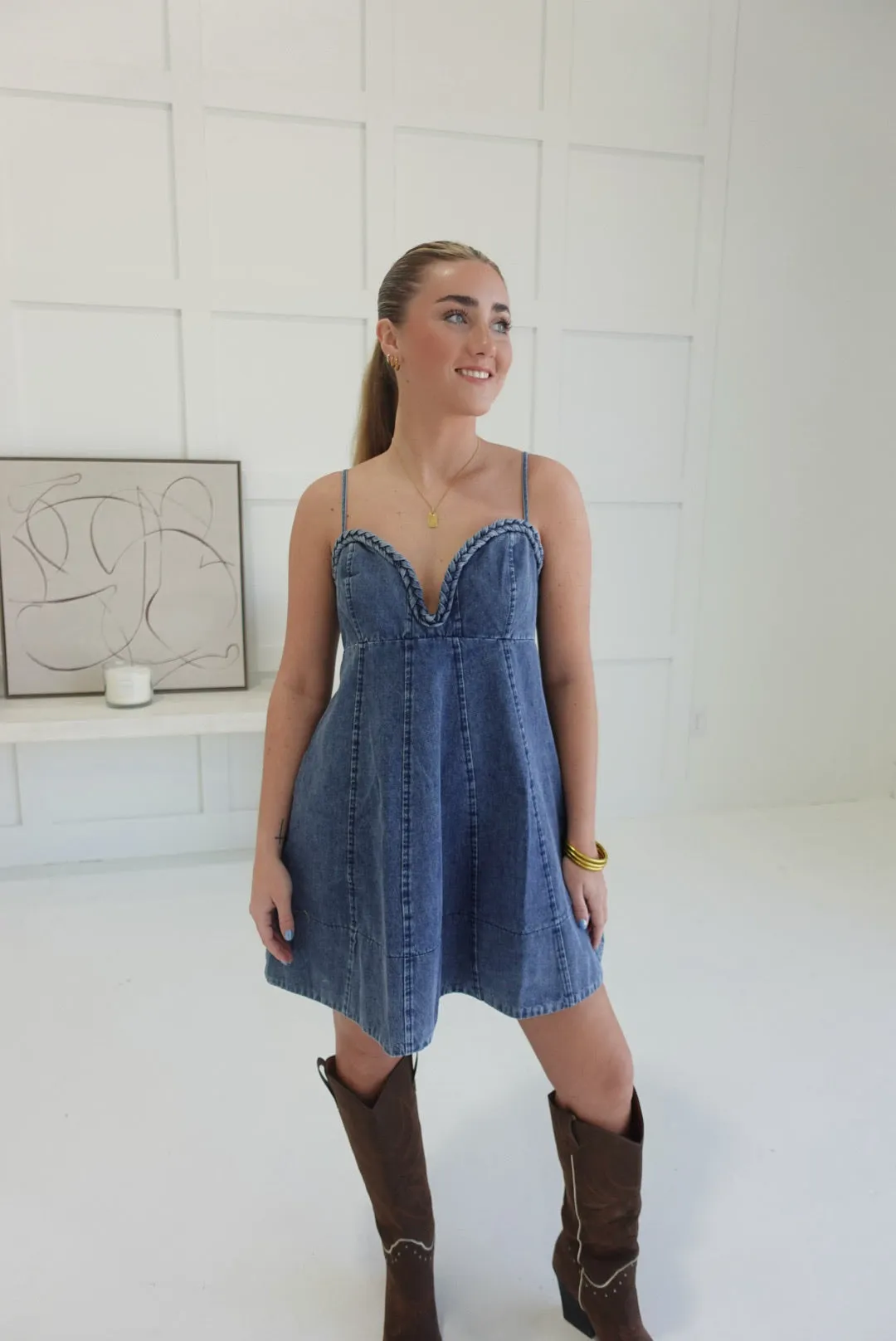 Yee To Your Haw Mini Dress