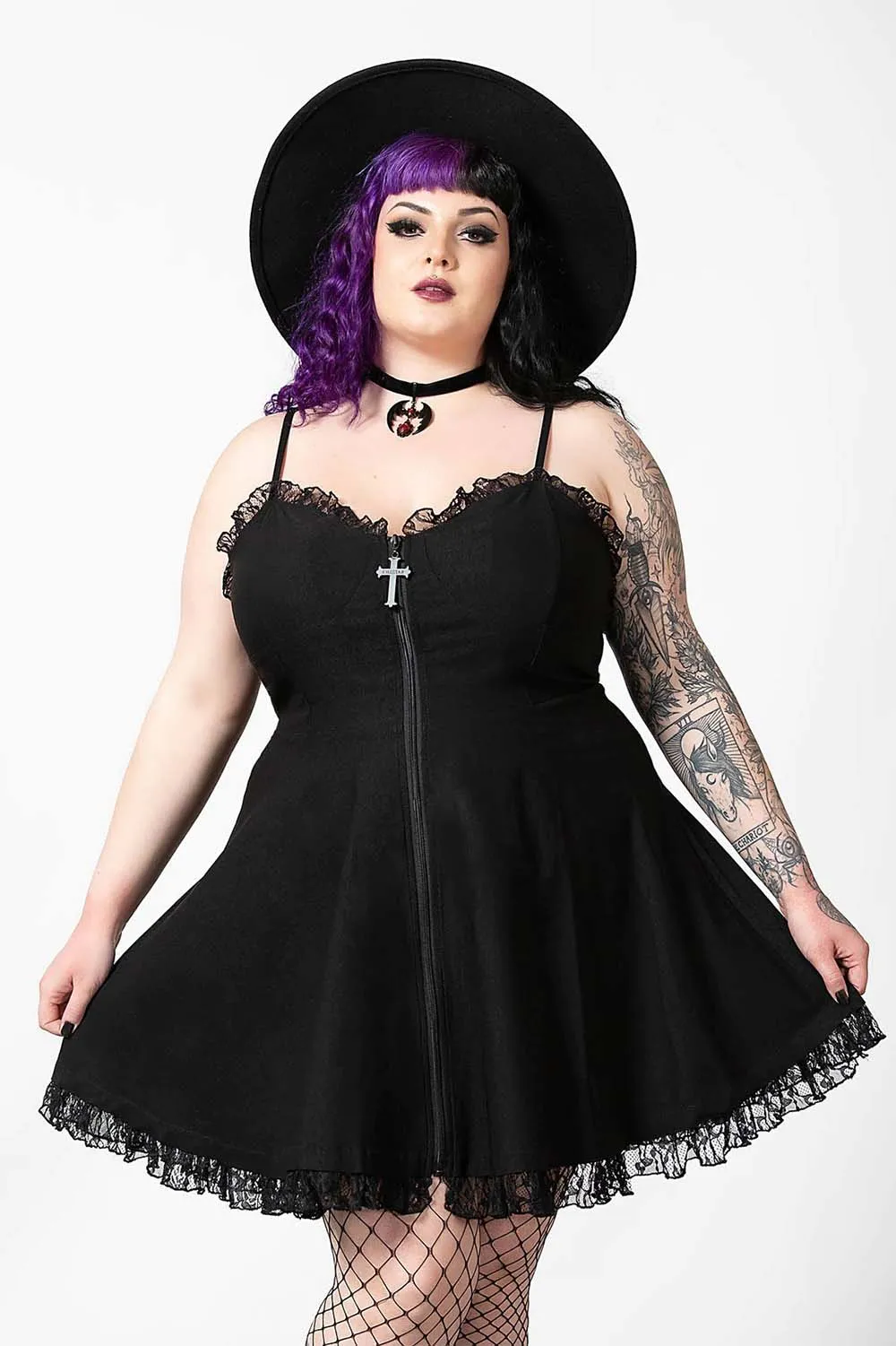 Zaleria Zip Dress