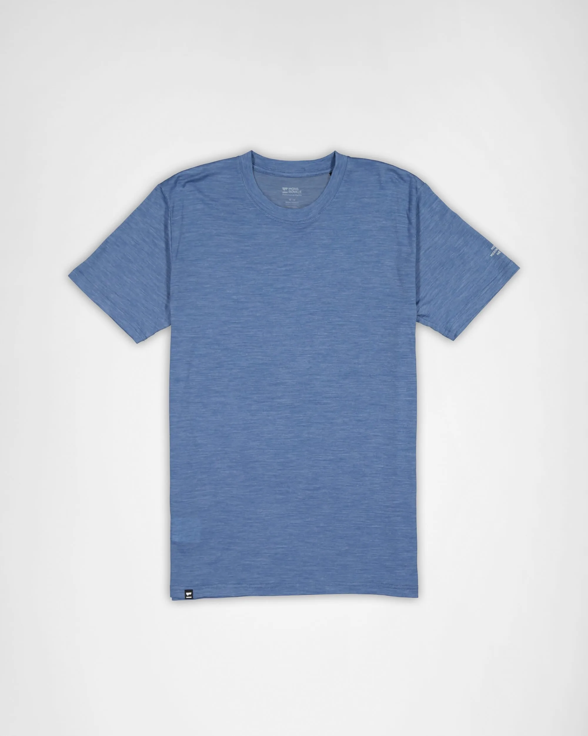 Zephyr Merino Tencel™ T-Shirt - Steel Blue