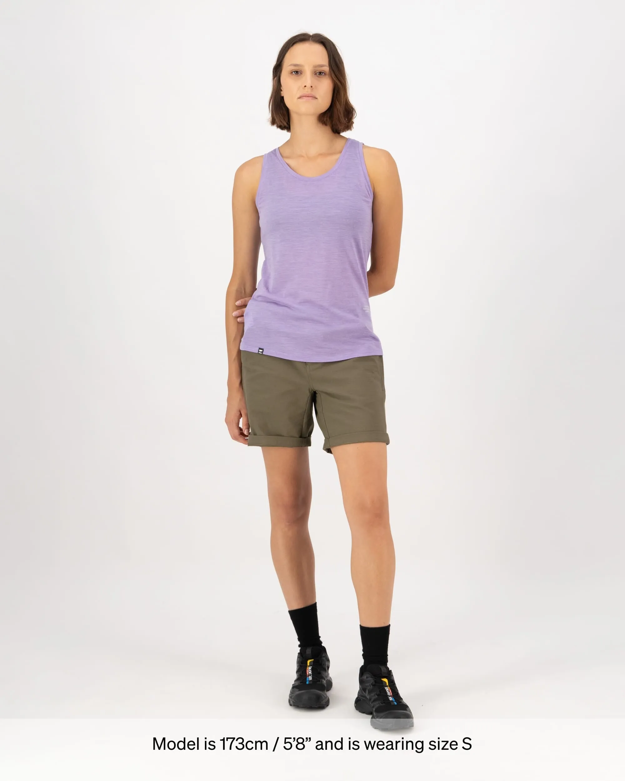 Zephyr Merino Tencel™ Tank - Lupin